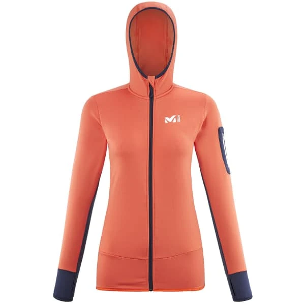 MILLET RUTOR THERMAL HOODIE W CORAL CHROME/SAPHIR 23 3 MILLET RUTOR THERMAL HOODIE W CORAL CHROME/SAPHIR 23