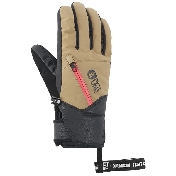 PICTURE KAKISA GLOVES DARK STONE 23 5 PICTURE KAKISA GLOVES DARK STONE 23 – Image 3