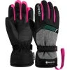 REUSCH FLASH GORE-TEX JR BLACK/BLACK MEL/PINK GLO 23 2 REUSCH FLASH GORE-TEX JR BLACK/BLACK MEL/PINK GLO 23 -Dainese shop 9 113064 flash gore tex jr black black mel pink glo 6261305 7771 01