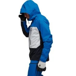 BLACK DIAMOND M DAWN PATROL HYBRID SHELL KINGFISHER WHITE BLACK 23 11 BLACK DIAMOND M DAWN PATROL HYBRID SHELL KINGFISHER WHITE BLACK 23 -Dainese shop 9 113436 m dawn patrol hybrid shell kingfisher white black ap745004 9411 04