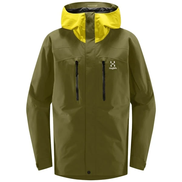 Haglöfs HAGLÖFS ELATION GTX JACKET M OLIVE GREEN/AURORA 23 3 Haglöfs HAGLÖFS ELATION GTX JACKET M OLIVE GREEN/AURORA 23
