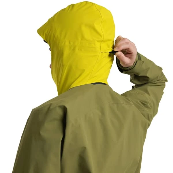 Haglöfs HAGLÖFS ELATION GTX JACKET M OLIVE GREEN/AURORA 23 8 Haglöfs HAGLÖFS ELATION GTX JACKET M OLIVE GREEN/AURORA 23 – Image 6