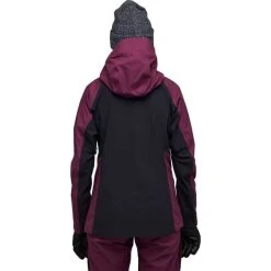 BLACK DIAMOND W DAWN PATROL HYBRID SHELL WHITE BLACKBERRY BLACK 23 10 BLACK DIAMOND W DAWN PATROL HYBRID SHELL WHITE BLACKBERRY BLACK 23 -Dainese shop 9 113486 w dawn patrol hybrid shell white blackberry black ap745005 9391 03