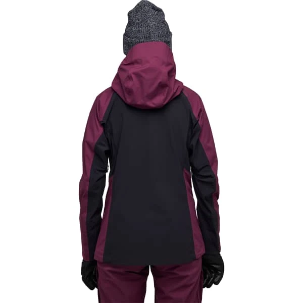 BLACK DIAMOND W DAWN PATROL HYBRID SHELL WHITE BLACKBERRY BLACK 23 5 BLACK DIAMOND W DAWN PATROL HYBRID SHELL WHITE BLACKBERRY BLACK 23 – Image 3