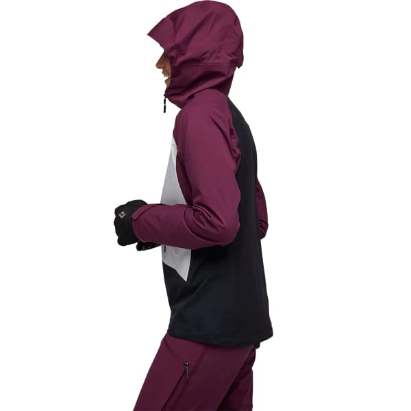 BLACK DIAMOND W DAWN PATROL HYBRID SHELL WHITE BLACKBERRY BLACK 23 6 BLACK DIAMOND W DAWN PATROL HYBRID SHELL WHITE BLACKBERRY BLACK 23 – Image 4