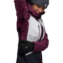 BLACK DIAMOND W DAWN PATROL HYBRID SHELL WHITE BLACKBERRY BLACK 23 12 BLACK DIAMOND W DAWN PATROL HYBRID SHELL WHITE BLACKBERRY BLACK 23 -Dainese shop 9 113486 w dawn patrol hybrid shell white blackberry black ap745005 9391 05