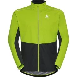 ODLO LANGNES NAUTICAL JACKET LIME GREEN/BLACK 23