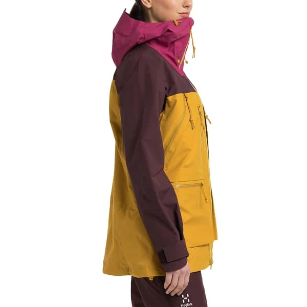 Haglöfs HAGLÖFS VASSI GTX PRO JACKET W AUTUMN LEAVES/BURGUNDY 22 7 Haglöfs HAGLÖFS VASSI GTX PRO JACKET W AUTUMN LEAVES/BURGUNDY 22 – Image 5