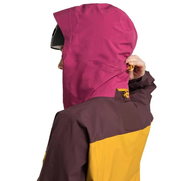 Haglöfs HAGLÖFS VASSI GTX PRO JACKET W AUTUMN LEAVES/BURGUNDY 22 8 Haglöfs HAGLÖFS VASSI GTX PRO JACKET W AUTUMN LEAVES/BURGUNDY 22 – Image 6