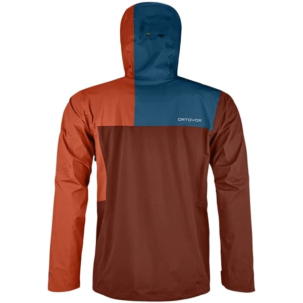 ORTOVOX 3L ORTLER JACKET M CLAY ORANGE 23 4 ORTOVOX 3L ORTLER JACKET M CLAY ORANGE 23 – Image 2
