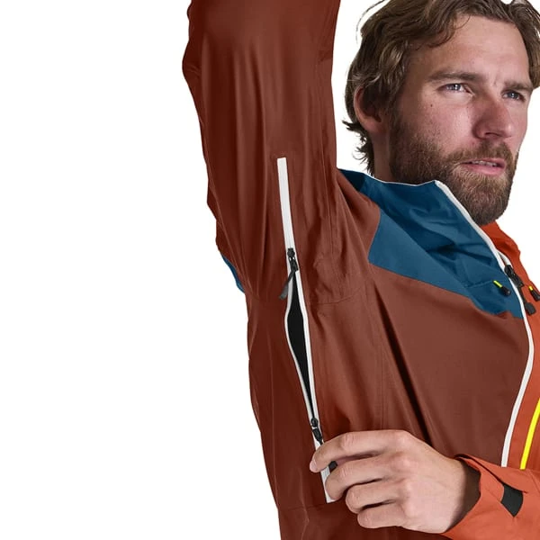 ORTOVOX 3L ORTLER JACKET M CLAY ORANGE 23 6 ORTOVOX 3L ORTLER JACKET M CLAY ORANGE 23 – Image 4