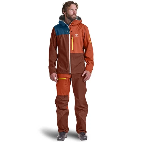 ORTOVOX 3L ORTLER JACKET M CLAY ORANGE 23 8 ORTOVOX 3L ORTLER JACKET M CLAY ORANGE 23 – Image 6