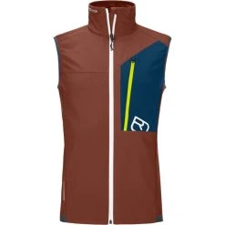 ORTOVOX BERRINO VEST M CLAY ORANGE 23