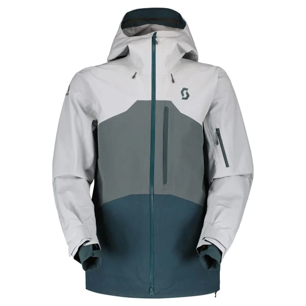 SCOTT JKT M'S VERTIC 3L LIGHT GREY/GREY GREEN 23 3 SCOTT JKT M'S VERTIC 3L LIGHT GREY/GREY GREEN 23