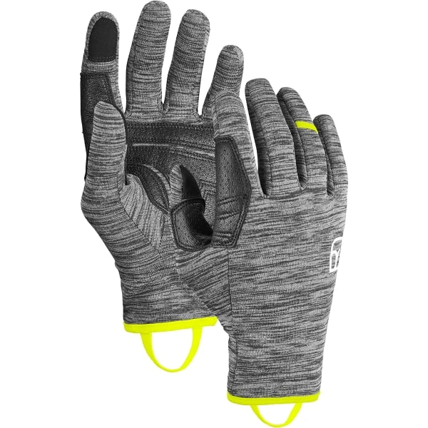 ORTOVOX FLEECE LIGHT GLOVE M BLACK STEEL BLEND 23 3 ORTOVOX FLEECE LIGHT GLOVE M BLACK STEEL BLEND 23