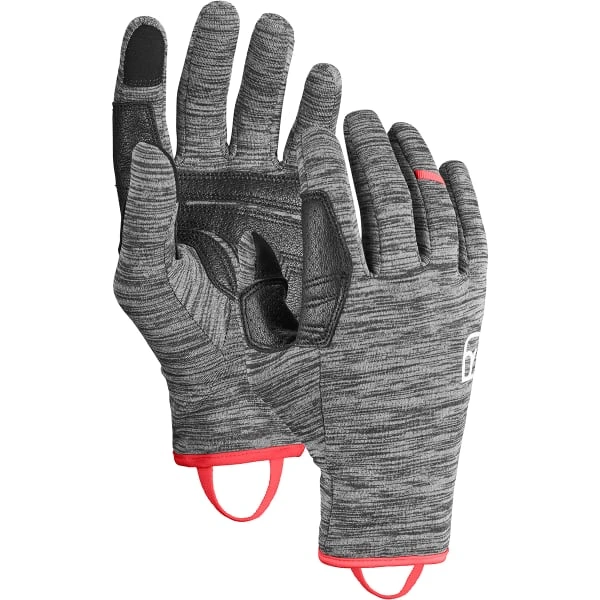 ORTOVOX FLEECE LIGHT GLOVE W BLACK STEEL BLEND 23 3 ORTOVOX FLEECE LIGHT GLOVE W BLACK STEEL BLEND 23