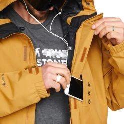 VOLCOM DUA INS GORE JACKET CARAMEL 23 -Dainese shop 9 115034 dua ins gore jacket caramel g0452303 crl 05