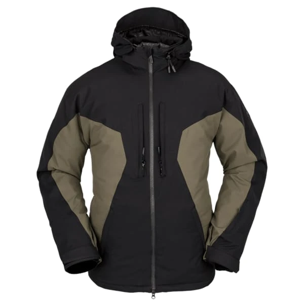 VOLCOM QUAD ANGLE 2L TDS JACKET DARK TEAK 23 3 VOLCOM QUAD ANGLE 2L TDS JACKET DARK TEAK 23