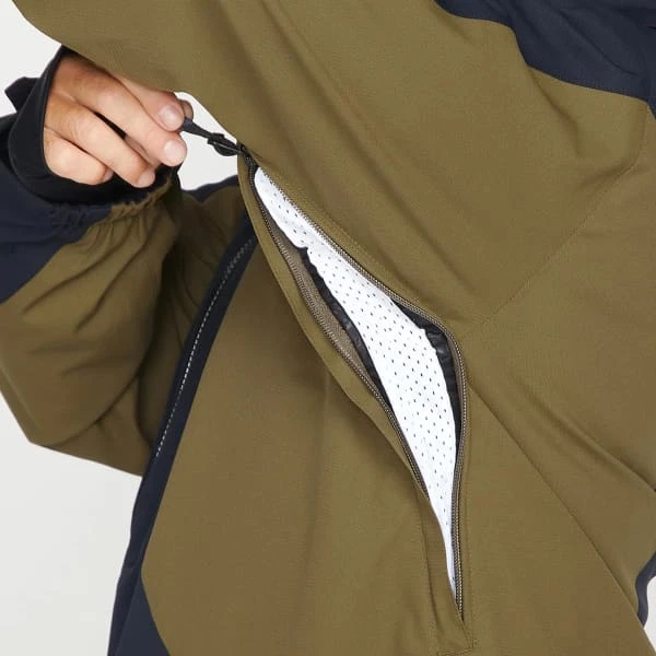 VOLCOM QUAD ANGLE 2L TDS JACKET DARK TEAK 23 7 VOLCOM QUAD ANGLE 2L TDS JACKET DARK TEAK 23 – Image 5