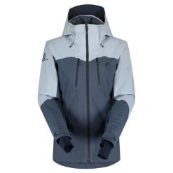 SCOTT JKT W'S ULTIMATE DRX GLACE BLUE/METAL BLUE 23