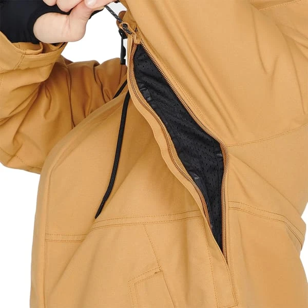 VOLCOM PAXSON 2L TDS INF PARKA W CARAMEL 23 8 VOLCOM PAXSON 2L TDS INF PARKA W CARAMEL 23 – Image 6