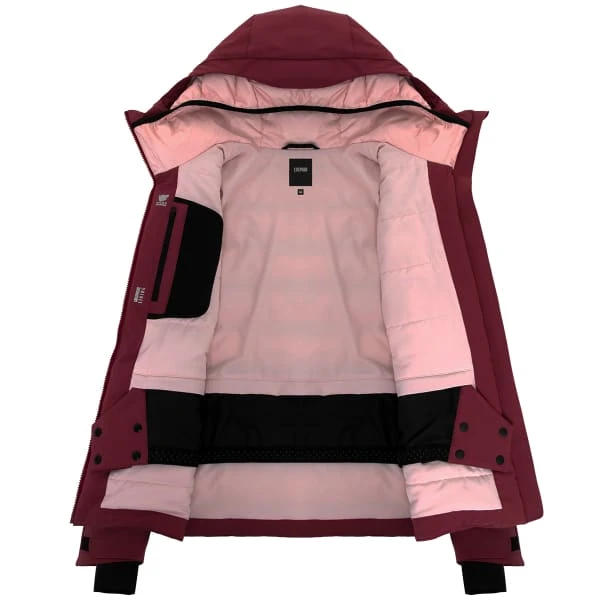 COLMAR LADIES DUALITY SKI DOWN JACKET GARNET-LIGHT PINK 23 5 COLMAR LADIES DUALITY SKI DOWN JACKET GARNET-LIGHT PINK 23 – Image 3