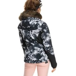 ROXY JET SKI PREMIUM JK TRUE BLACK FUTURE FLOWER 23 10 ROXY JET SKI PREMIUM JK TRUE BLACK FUTURE FLOWER 23 -Dainese shop 9 115897 jet ski premium jk true black future flower erjtj03375 kvj2 04