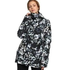 ROXY GORE-TEX GLADE PRINTED JK TRUE BLACK BLACK FLOWERS 23 9 ROXY GORE-TEX GLADE PRINTED JK TRUE BLACK BLACK FLOWERS 23 -Dainese shop 9 116114 gore tex glade printed jk true black black flowers erjtj03398 kvj1 02