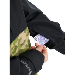 BURTON M GORE PILLOWLINE ANORAK FELIDAE/TRUE BLACK 23 -Dainese shop 9 116467 m gore pillowline anorak felidae true black 22736101 961 06