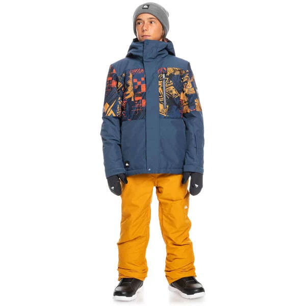QUIKSILVER MISSION PRINTED BLOCK YOUTH JK BUCKTHORN BROWN COL 23 4 QUIKSILVER MISSION PRINTED BLOCK YOUTH JK BUCKTHORN BROWN COL 23 – Image 2