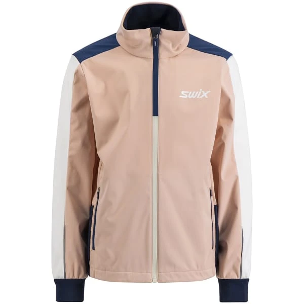 SWIX CROSS JACKET JR PEACH WHIP 23 3 SWIX CROSS JACKET JR PEACH WHIP 23