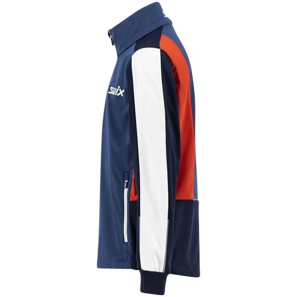 SWIX CROSS JACKET JR LAKE BLUE 23 5 SWIX CROSS JACKET JR LAKE BLUE 23 – Image 3