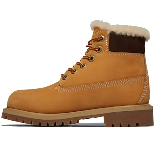 TIMBERLAND 6 IN PREMIUM WP SHEARLING LINED BOOT JR WHEAT 22 4 TIMBERLAND 6 IN PREMIUM WP SHEARLING LINED BOOT JR WHEAT 22 – Image 2