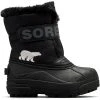 SOREL CHILDRENS SNOW COMMANDER BLACK/CHARCOAL 23 2 SOREL CHILDRENS SNOW COMMANDER BLACK/CHARCOAL 23 -Dainese shop 9 118114 childrens snow commander black charcoal 1869561010 01