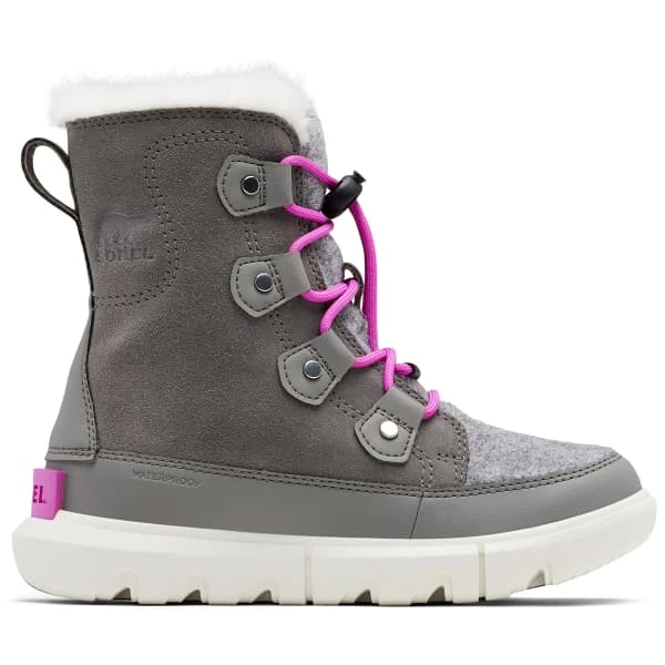 SOREL YOUTH EXPLORER LACE QUARRY, BRIGH 23 3 SOREL YOUTH EXPLORER LACE QUARRY, BRIGH 23