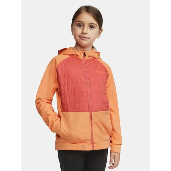 CRAFT ADV THERMAL XC HOOD JKT JR GLOW-CORAL 23 5 CRAFT ADV THERMAL XC HOOD JKT JR GLOW-CORAL 23 – Image 3