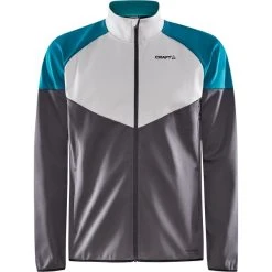 CRAFT CORE GLIDE BLOCK JACKET M ASH-DEEP LAKE 23