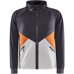 CRAFT GLIDE HOOD JKT M SLATE-CHESTNUT CONC 23