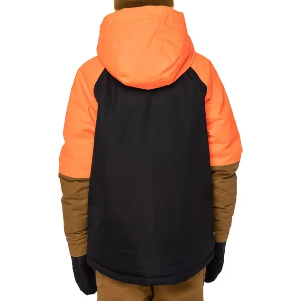 686 BOYS HYDRA INSULATED JKT FLURO ORANGE CLRBLK 23 4 686 BOYS HYDRA INSULATED JKT FLURO ORANGE CLRBLK 23 – Image 2