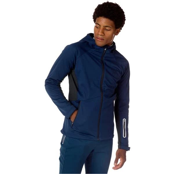 ROSSIGNOL SOFTSHELL HOODIE JKT DARK NAVY 23 4 ROSSIGNOL SOFTSHELL HOODIE JKT DARK NAVY 23 – Image 2