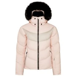 ROSSIGNOL W SIGNATURE DOWN JKT POWDER PINK 23