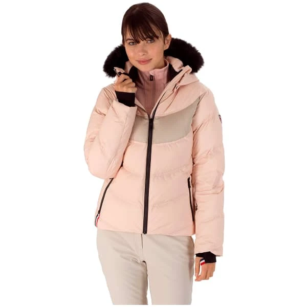 ROSSIGNOL W SIGNATURE DOWN JKT POWDER PINK 23 4 ROSSIGNOL W SIGNATURE DOWN JKT POWDER PINK 23 – Image 2