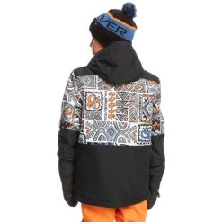 QUIKSILVER MISSION PRINTED BLOCK YOUTH JK RUSSET ORANGE BIG TRIBE 23 8 QUIKSILVER MISSION PRINTED BLOCK YOUTH JK RUSSET ORANGE BIG TRIBE 23 -Dainese shop 9 120135 mission printed block youth jk russet orange big tribe eqbtj03155 nmd1 02
