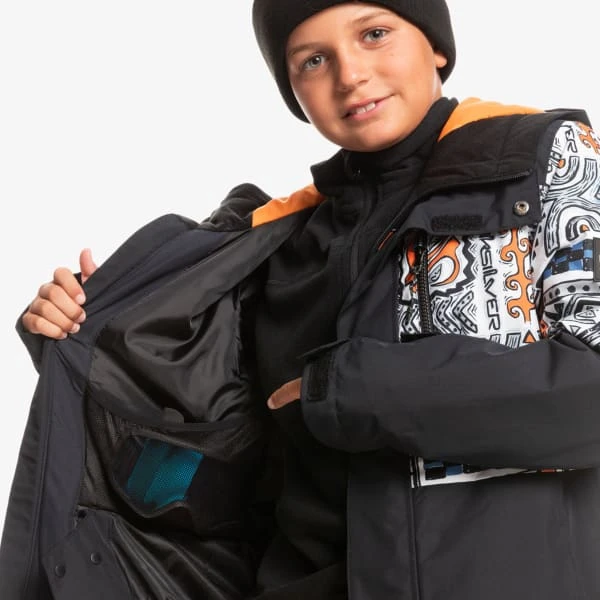 QUIKSILVER MISSION PRINTED BLOCK YOUTH JK RUSSET ORANGE BIG TRIBE 23 6 QUIKSILVER MISSION PRINTED BLOCK YOUTH JK RUSSET ORANGE BIG TRIBE 23 – Image 4