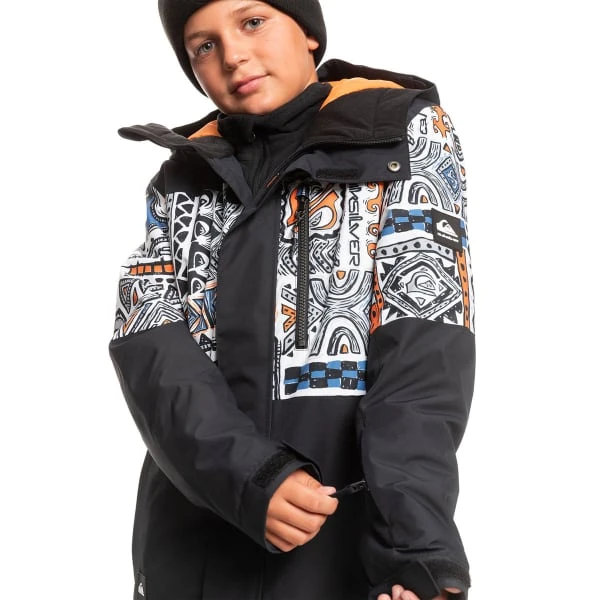 QUIKSILVER MISSION PRINTED BLOCK YOUTH JK RUSSET ORANGE BIG TRIBE 23 7 QUIKSILVER MISSION PRINTED BLOCK YOUTH JK RUSSET ORANGE BIG TRIBE 23 – Image 5