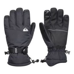 QUIKSILVER MISSION GLOVE TRUE BLACK 23