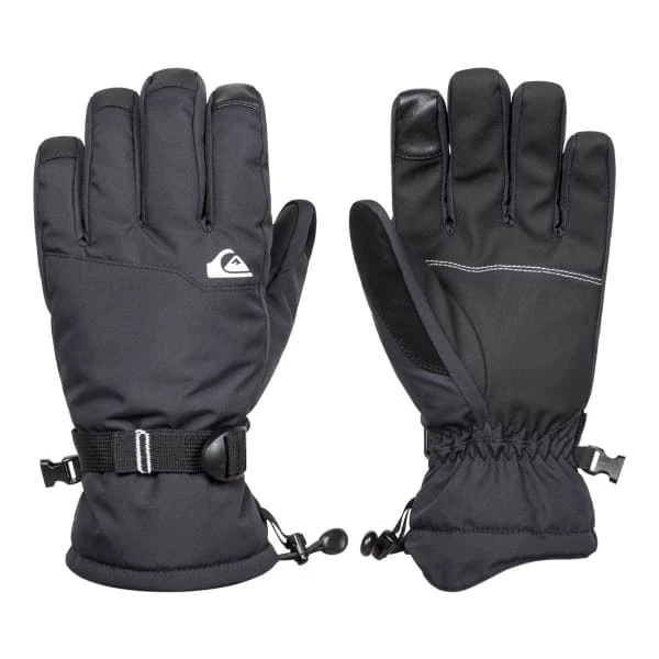 QUIKSILVER MISSION GLOVE TRUE BLACK 23 3 QUIKSILVER MISSION GLOVE TRUE BLACK 23