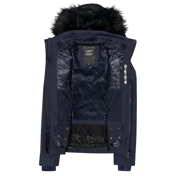 CMP WOMAN JKT ZIP HOOD BLACK BLUE 23 6 CMP WOMAN JKT ZIP HOOD BLACK BLUE 23 – Image 4