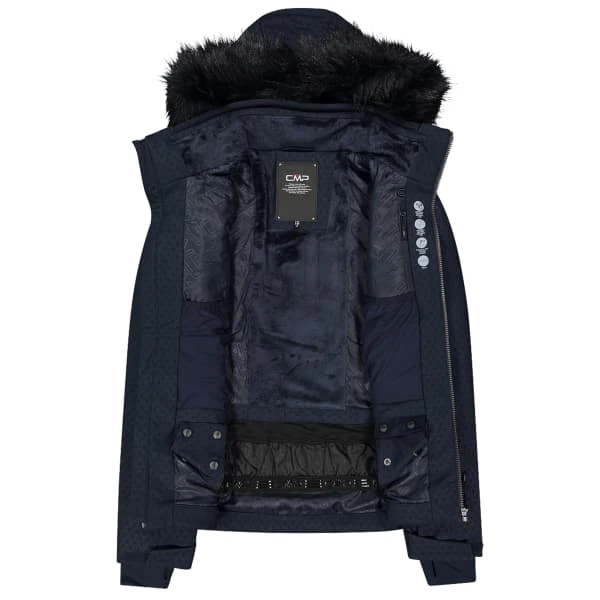 CMP WOMAN JKT ZIP HOOD BLACK BLUE 23 6 CMP WOMAN JKT ZIP HOOD BLACK BLUE 23 – Image 4