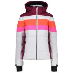 CMP WOMAN JKT ZIP HOOD WHITE 23
